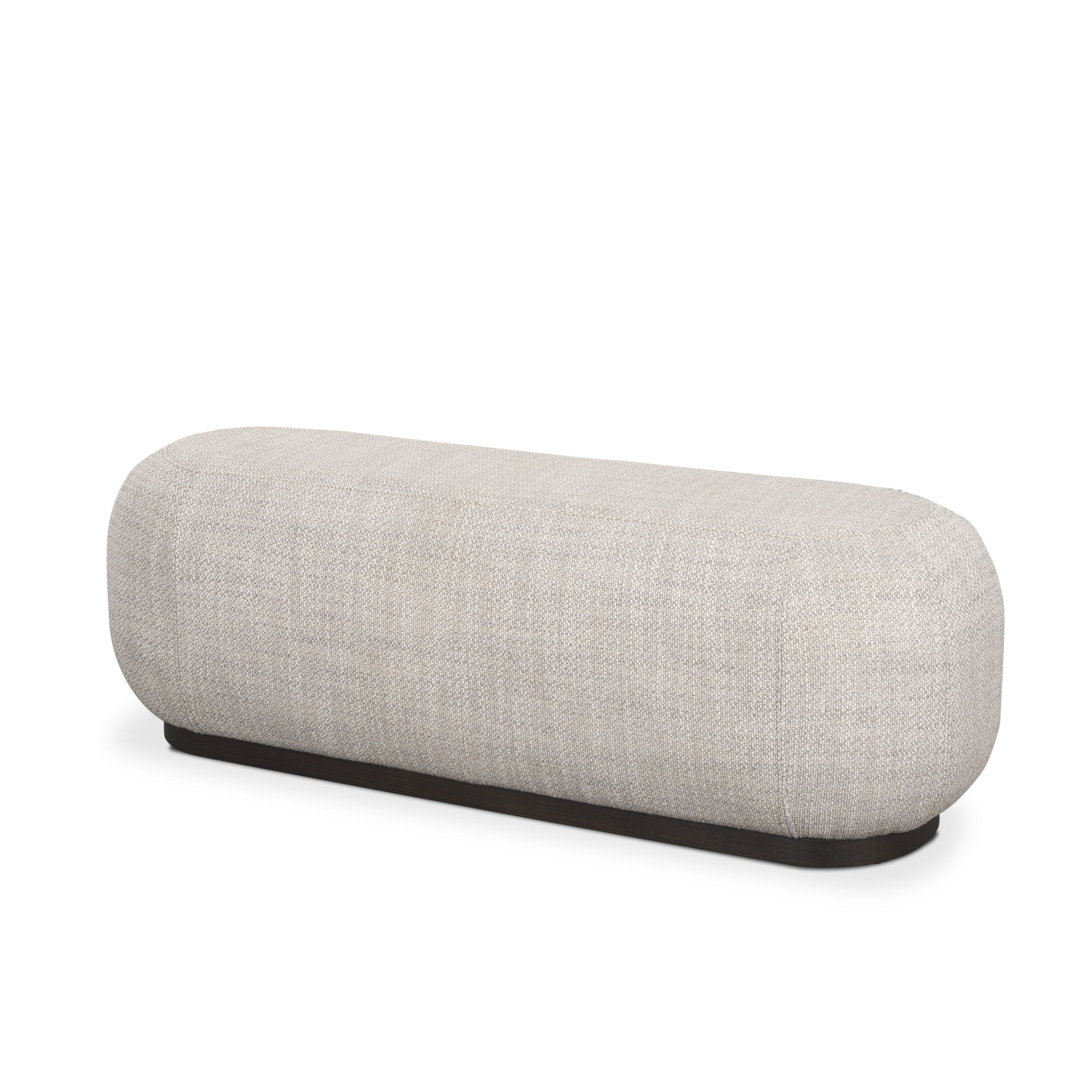 Siren Oblong Bench | Gray