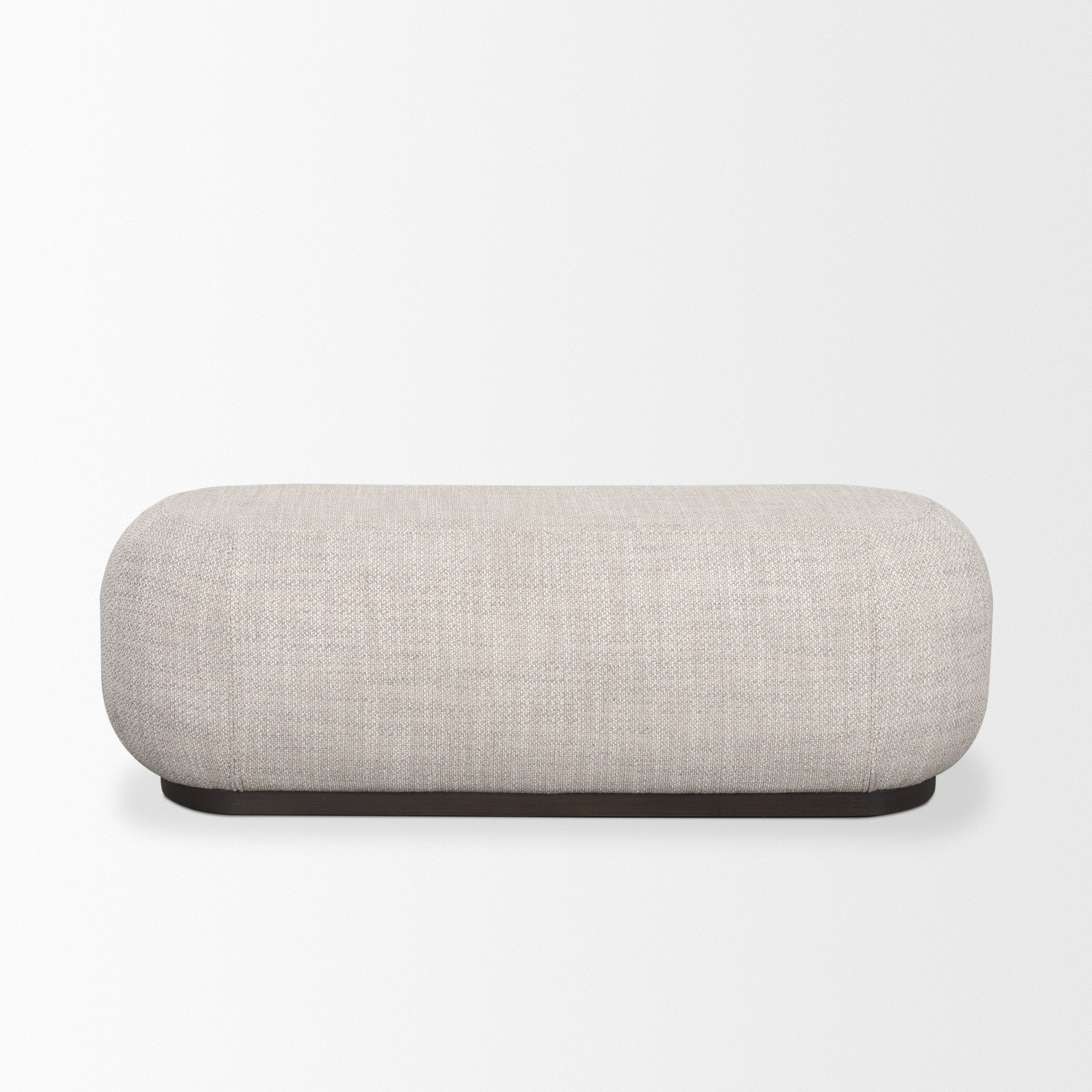 Siren Oblong Bench | Gray
