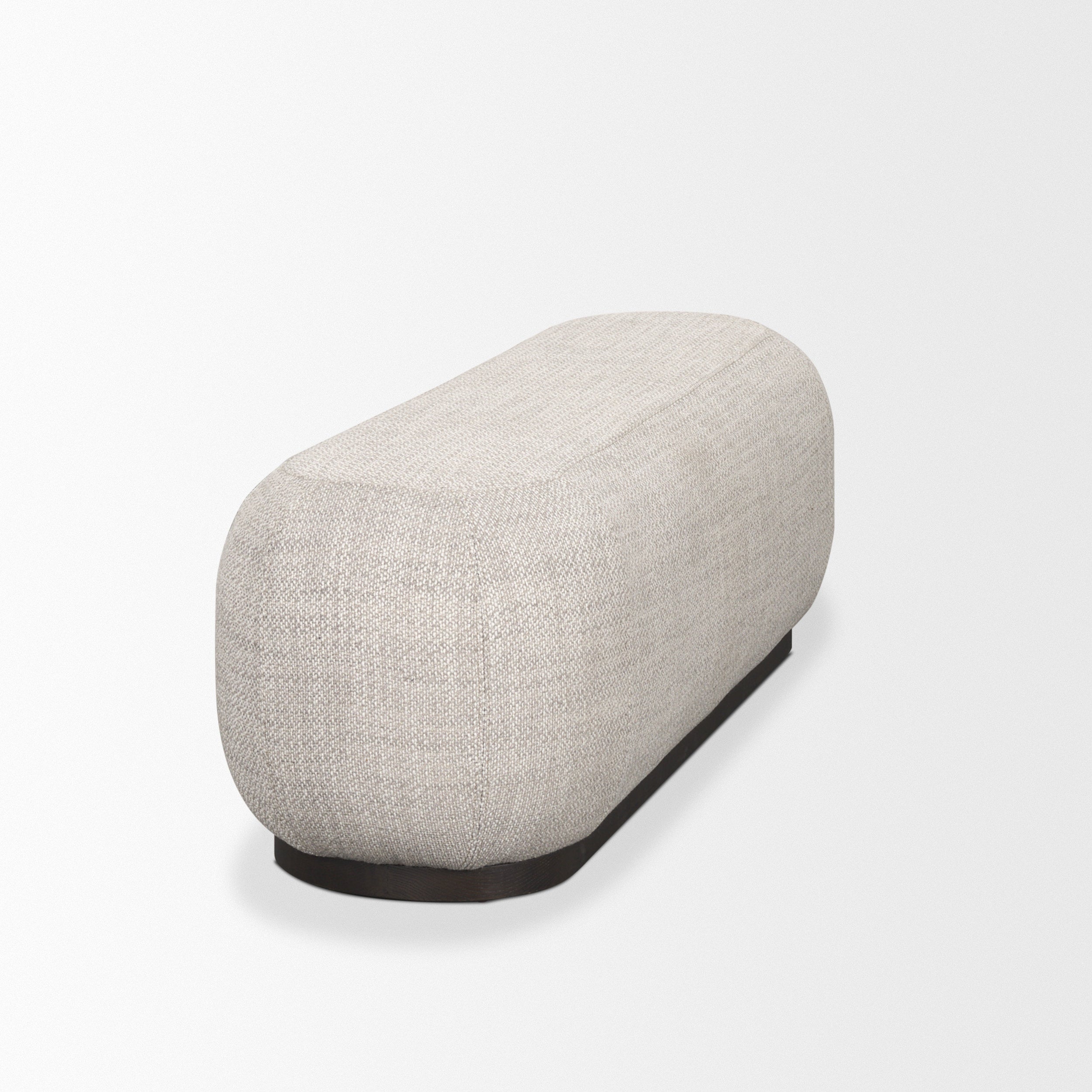 Siren Oblong Bench | Gray