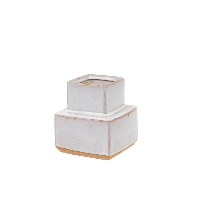 Quadra Square Vase | Large