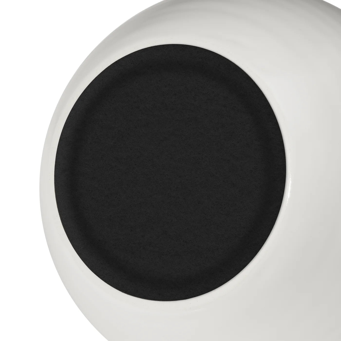 Capri Four Handle Ceramic Pot Urn Vase | Matte White