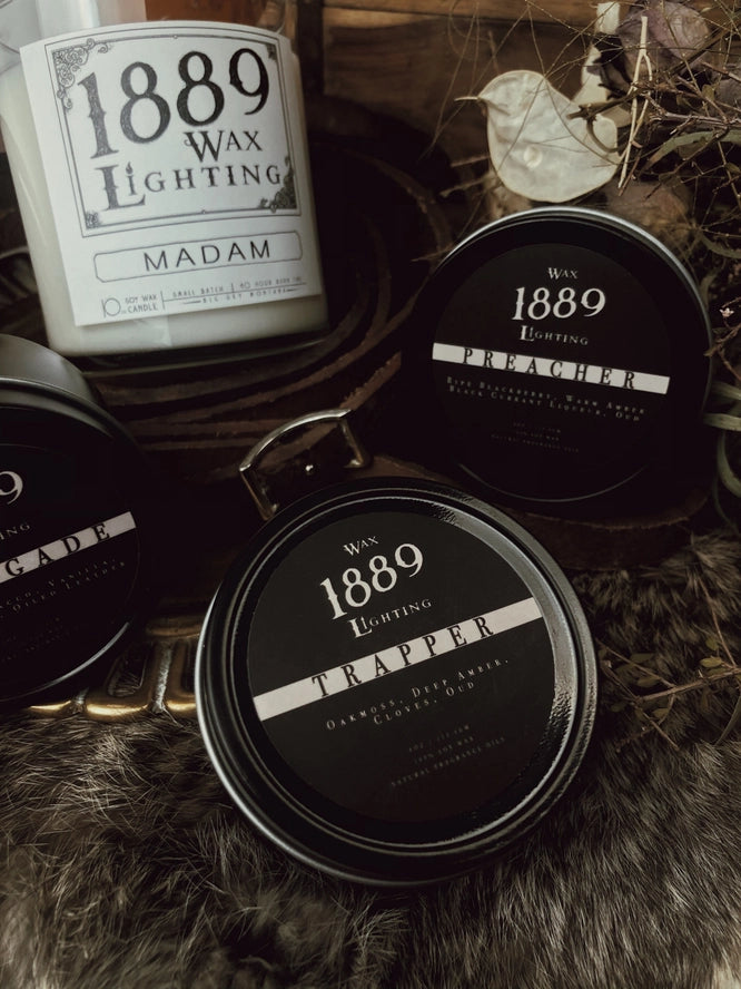 Trapper | 4oz Tin Votive