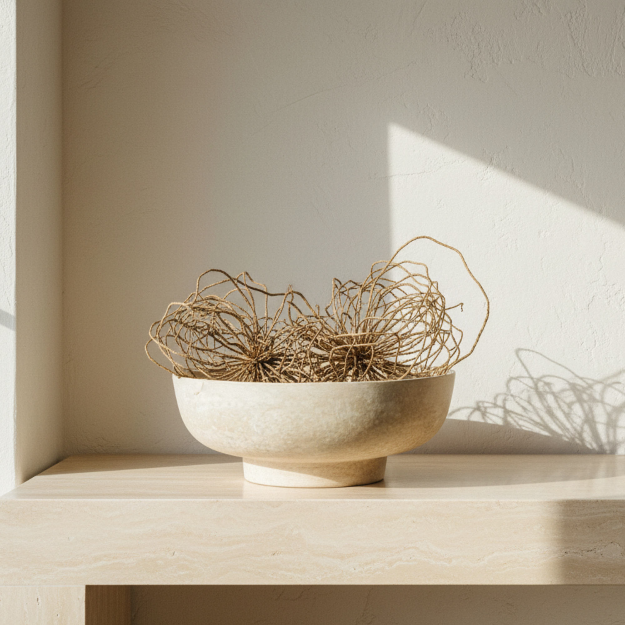 Etna Paper Mache Bowl