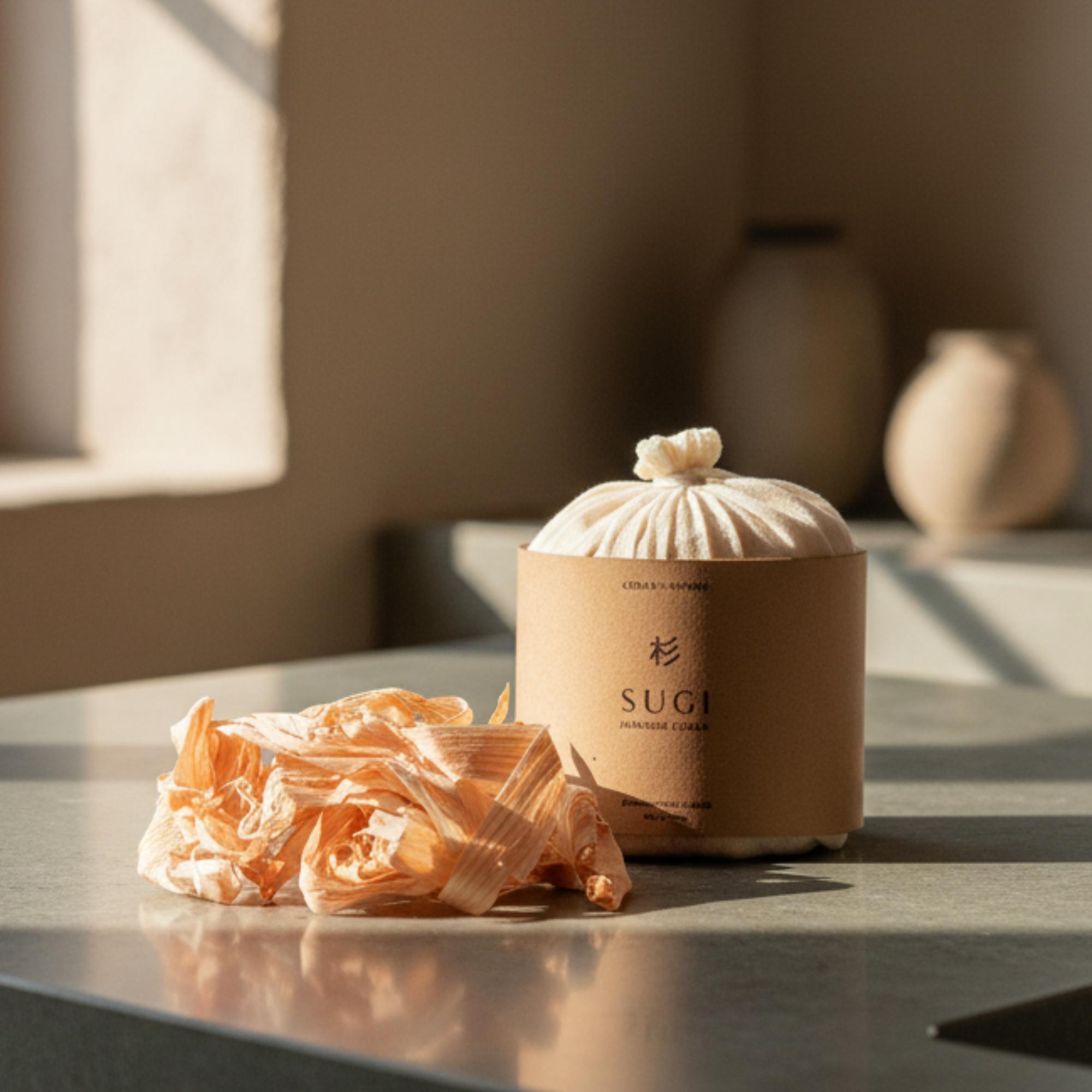 Sugi Japanese Cedar Bath Flakes
