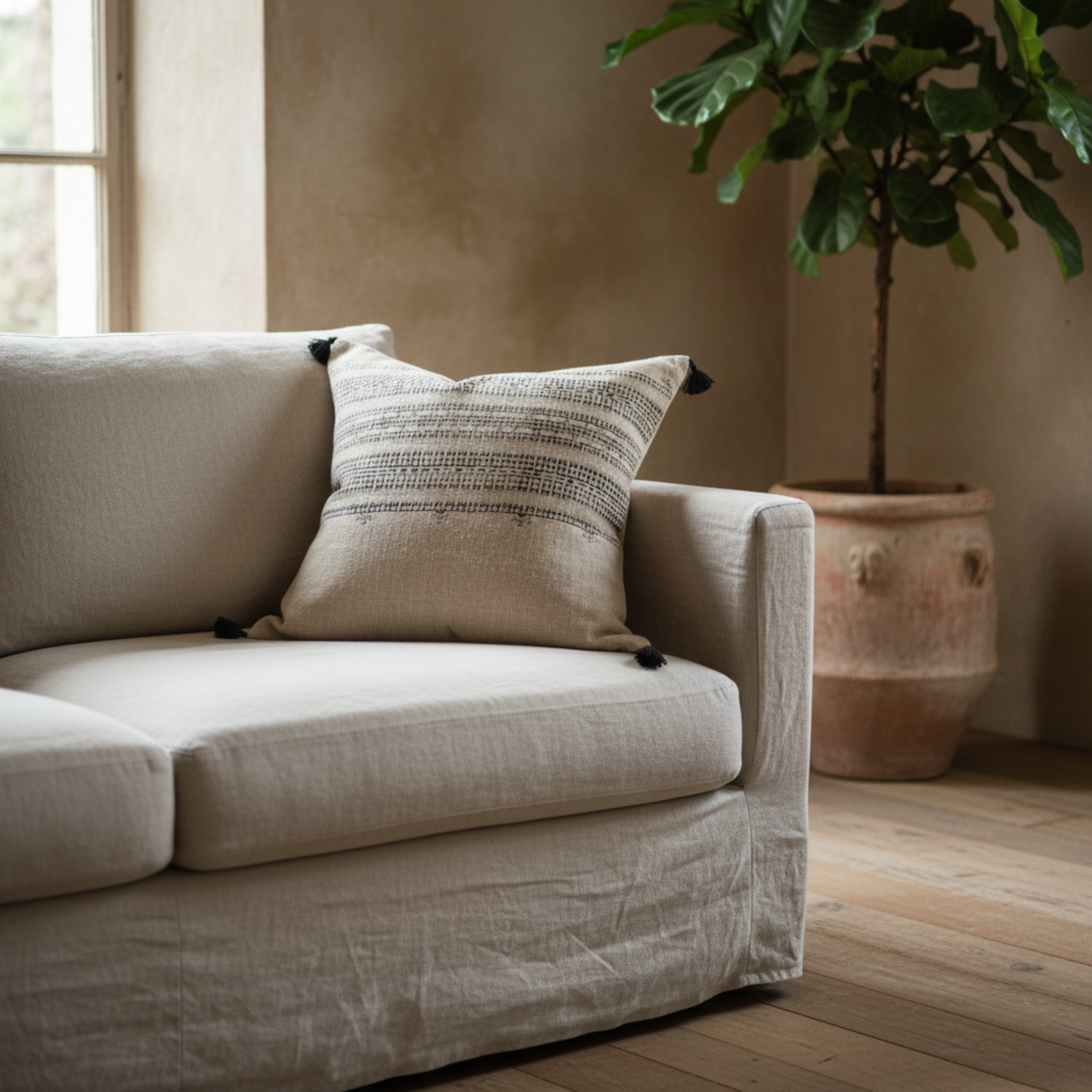 Bodo Hand Blocked Pillow