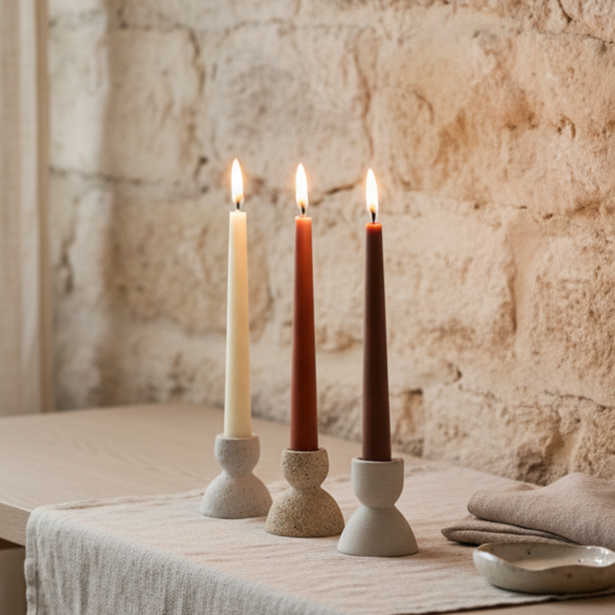 Woodlands Skinny Tapered Candles