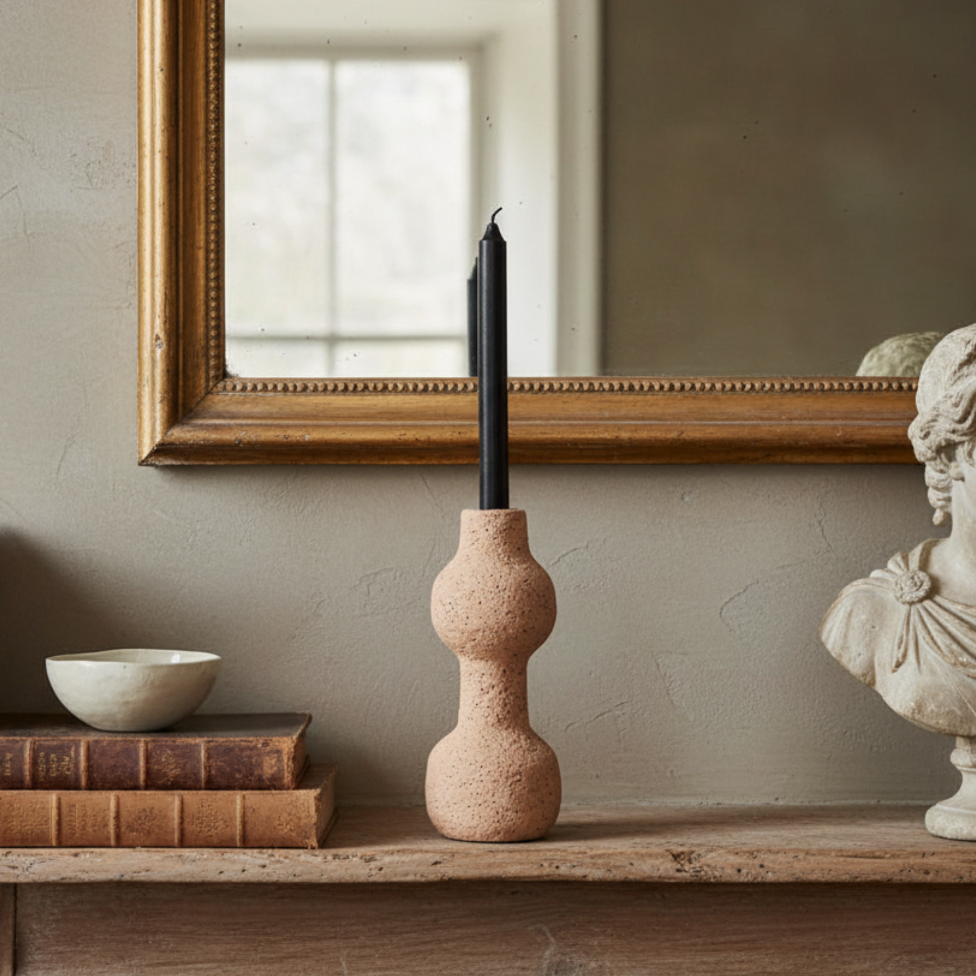 Hitchin Cement Candleholder