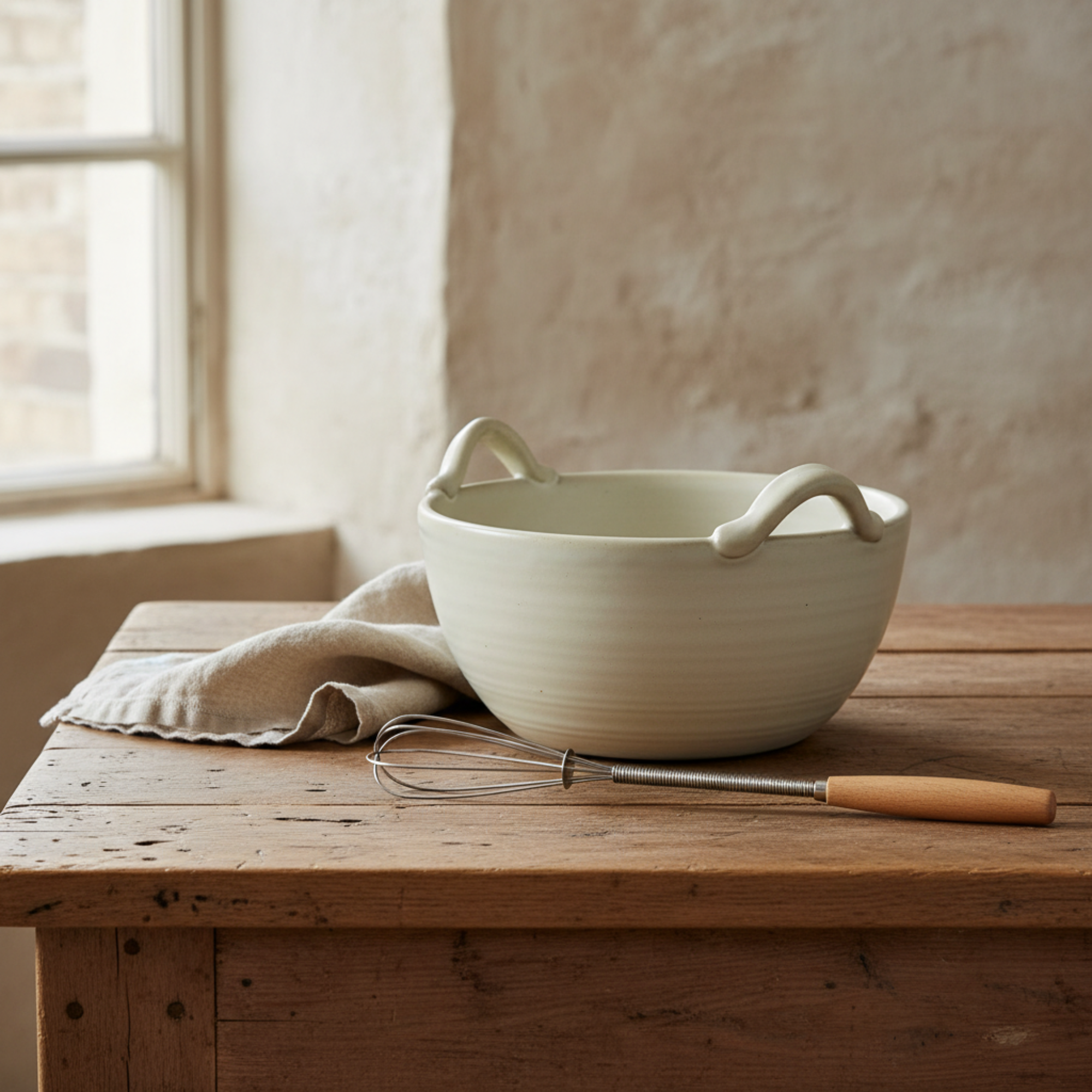 Batter Bowl With Whisk