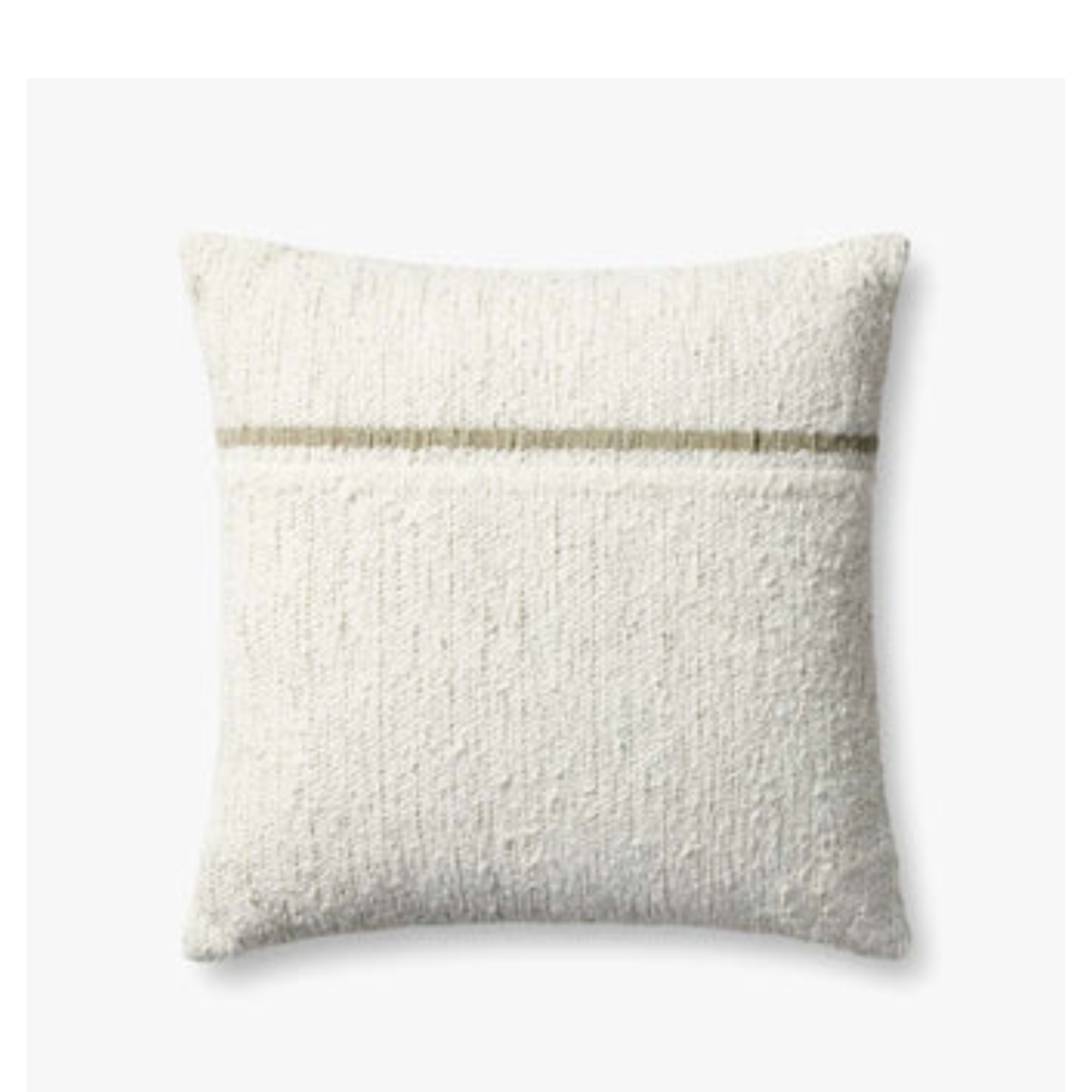 Ivory/Moss Pillow