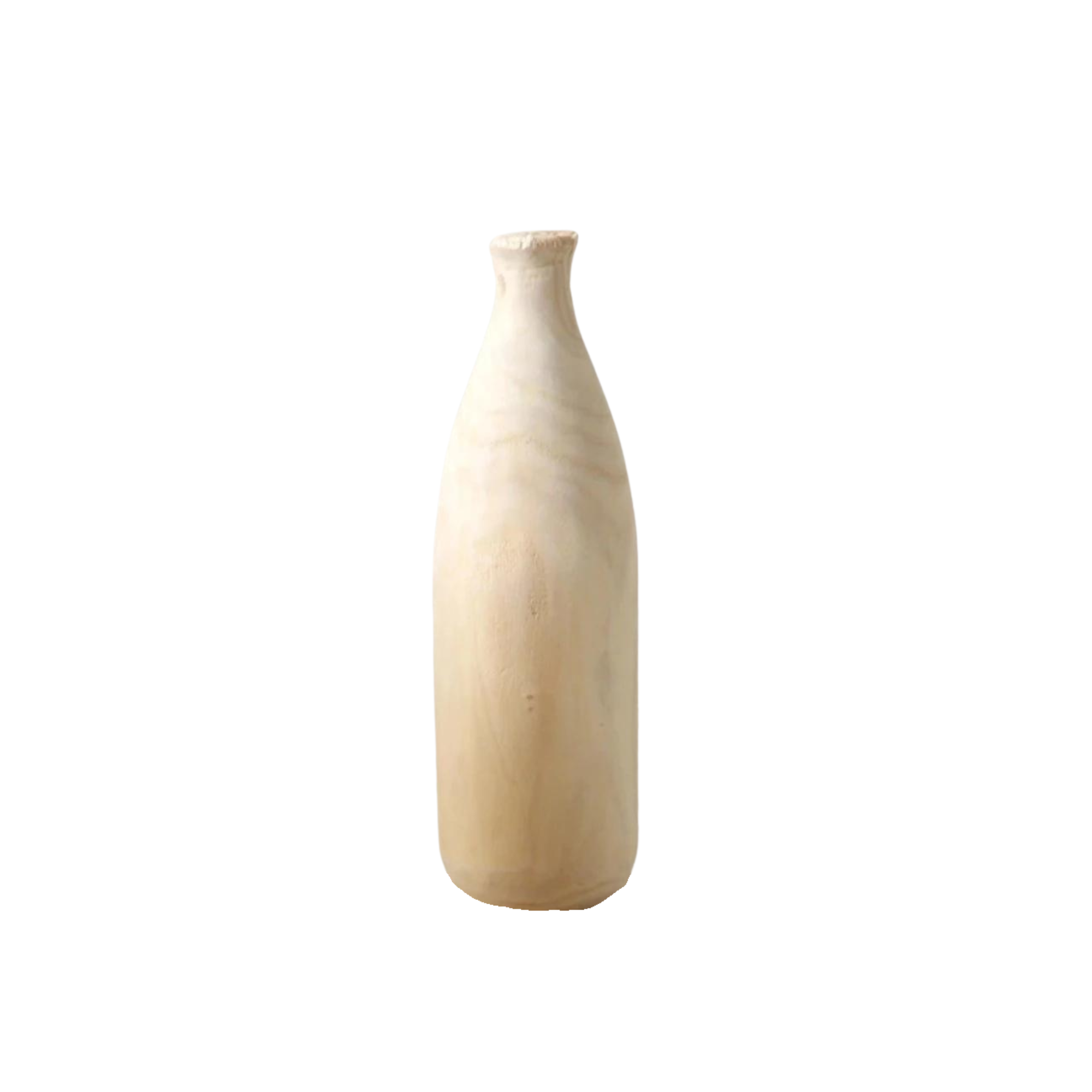 Paulownia Wood Vase | Large Natural