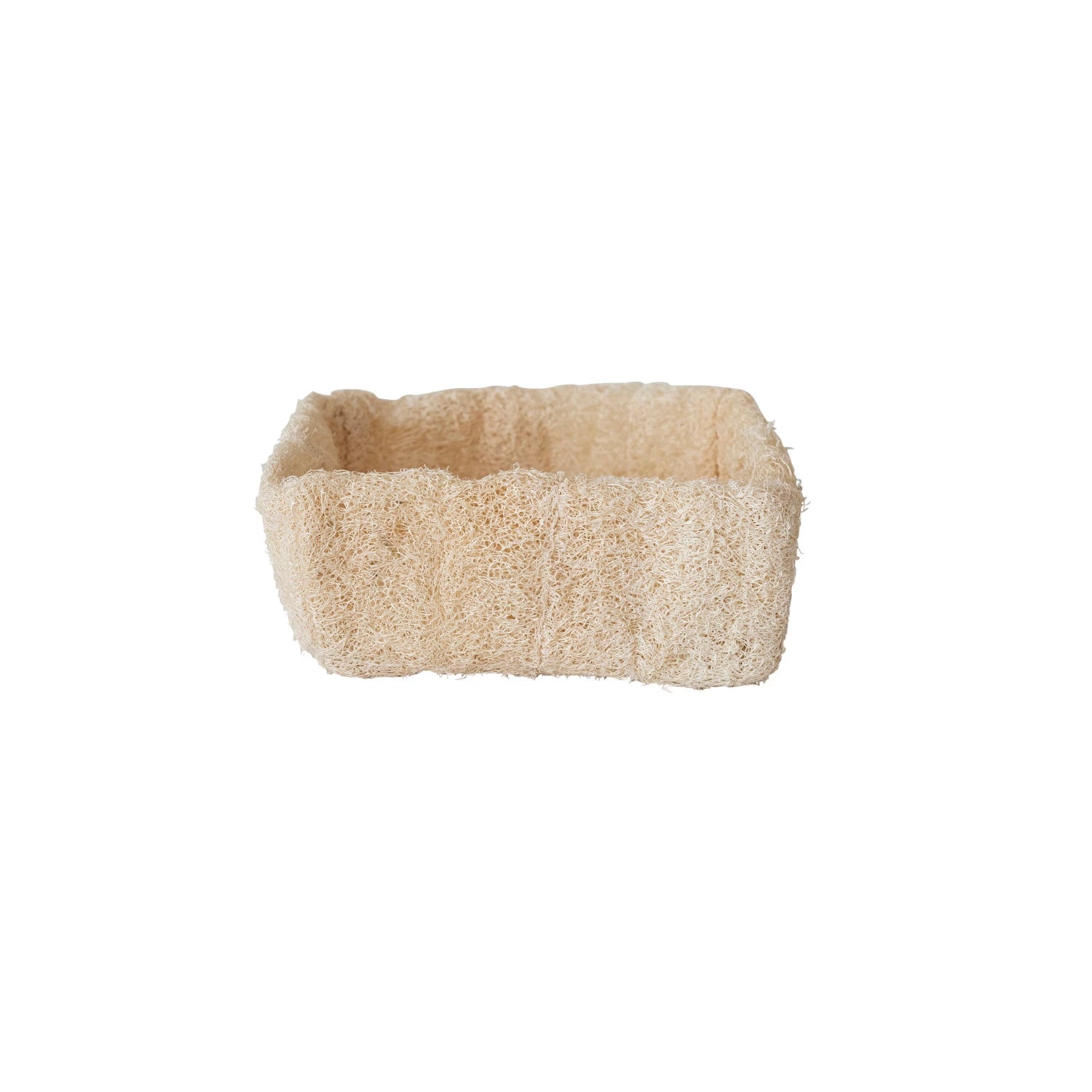 Loofah Container | Natural