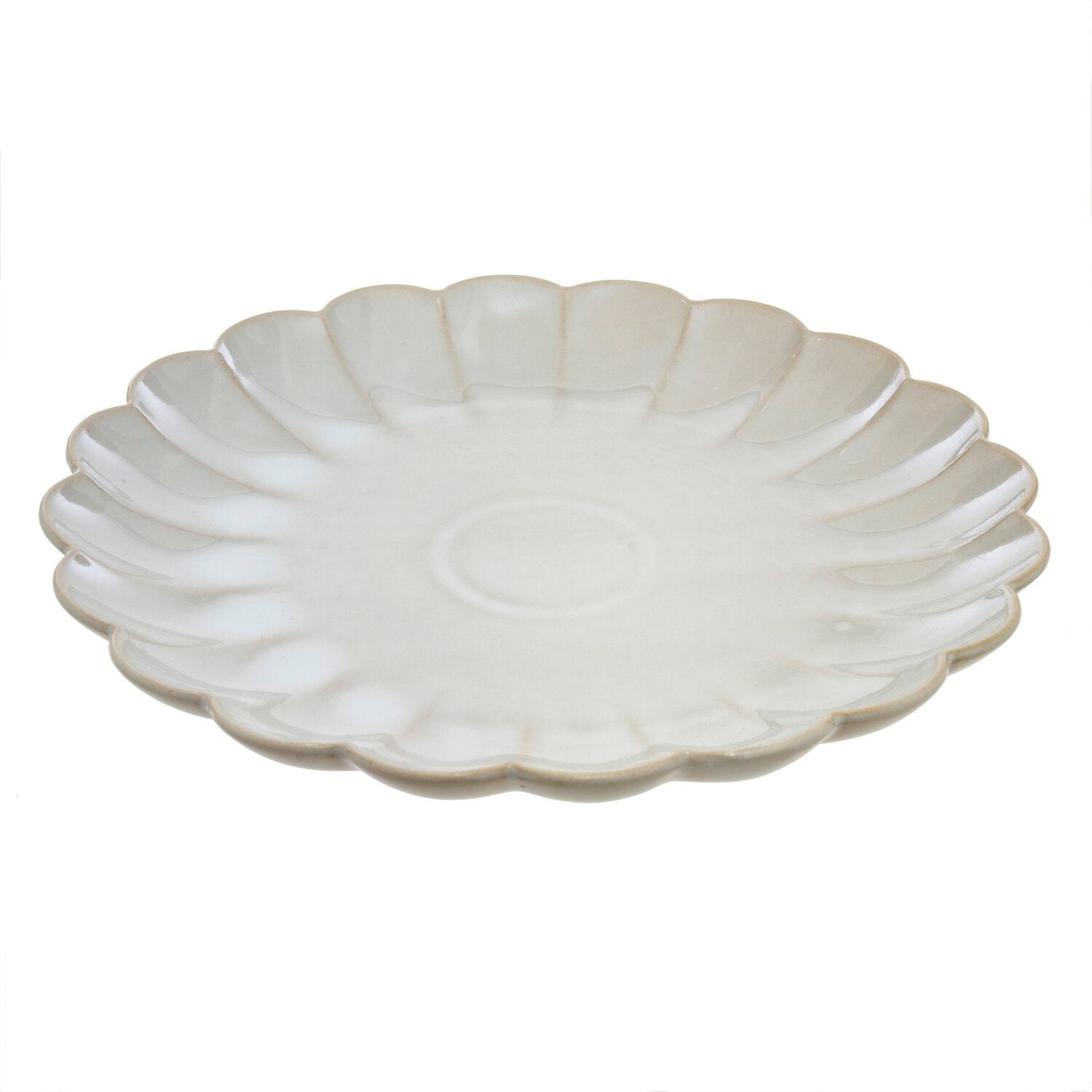 Amelia Plate Large | White