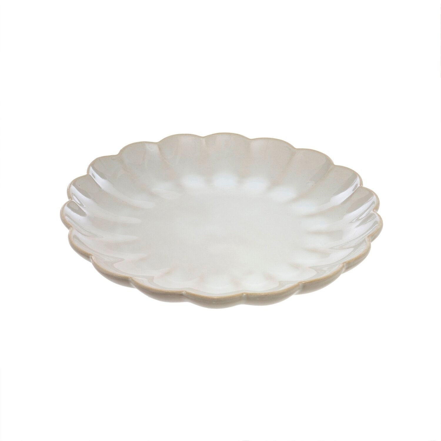 Amelia Plate Medium | White