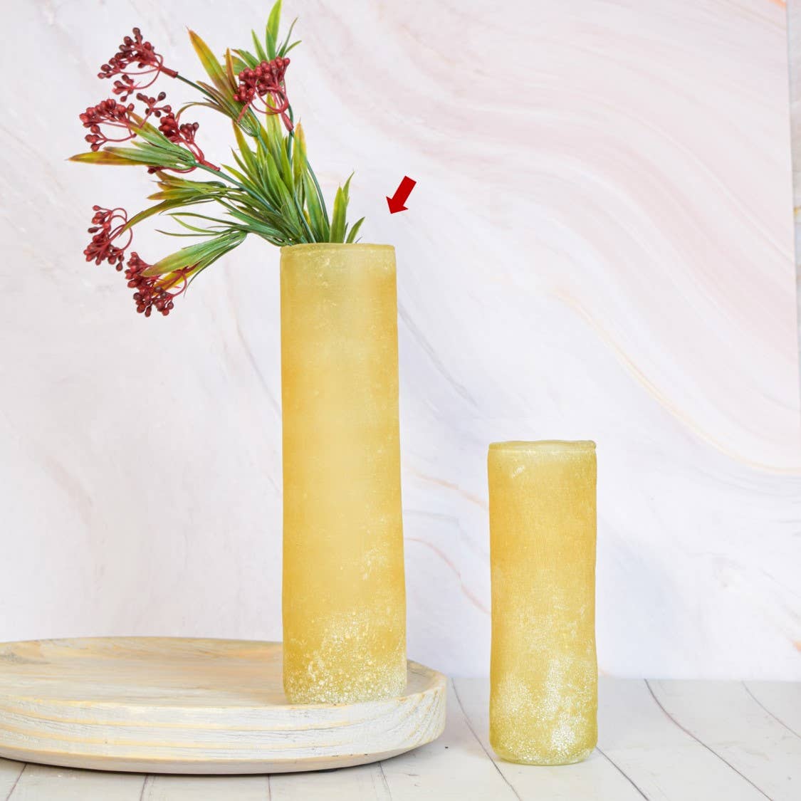 Yellow Vera Vase | Large