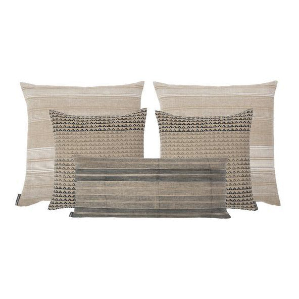 Stripes White Pillow