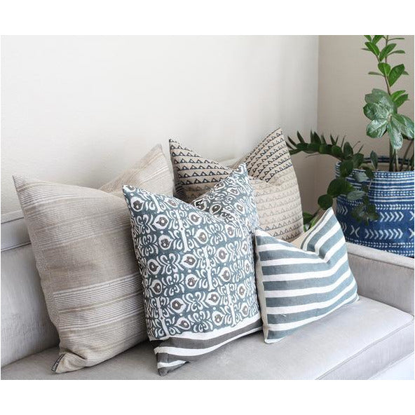 Stripes White Pillow
