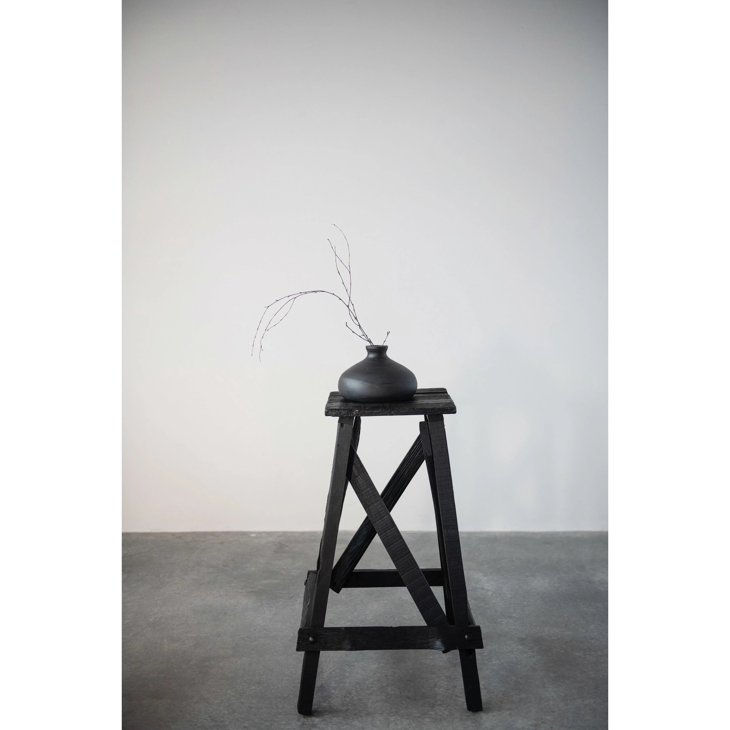 Decorative Paulownia Wood Vase | Small