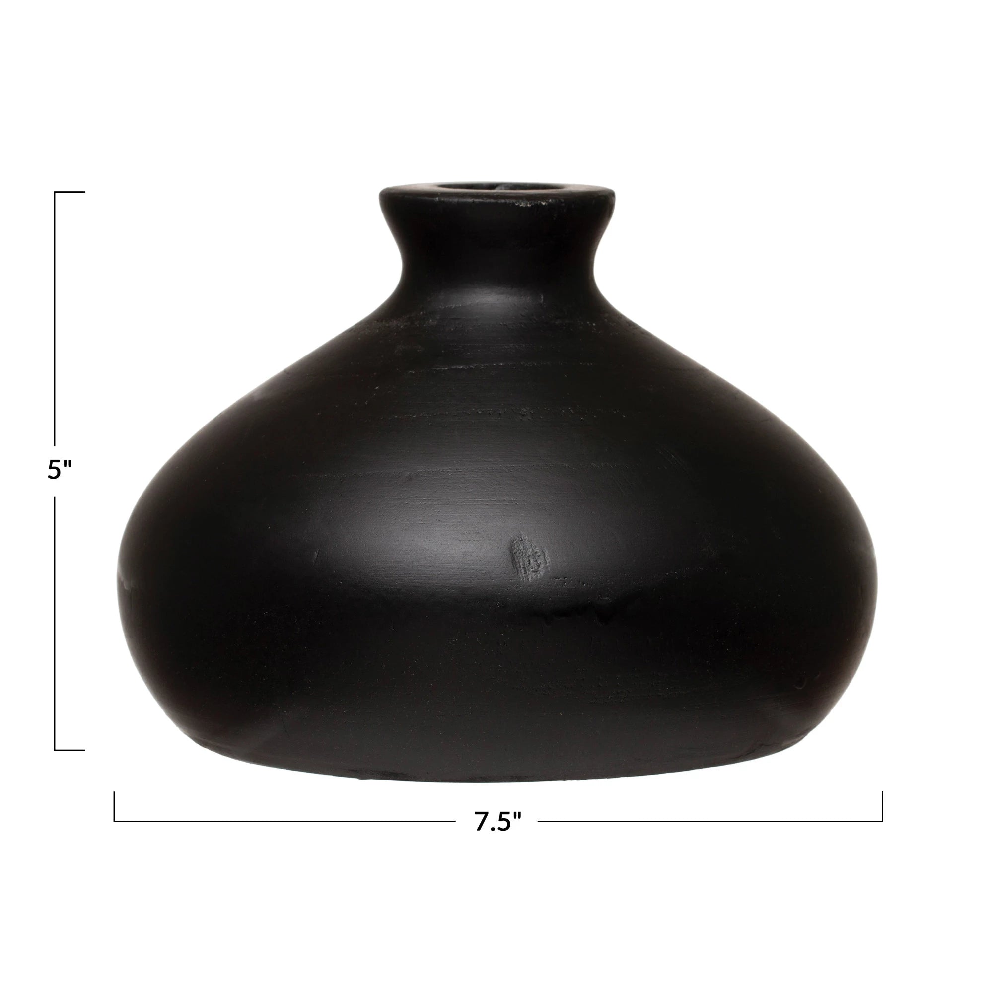 Decorative Paulownia Wood Vase | Small