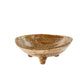 Curio Footed Paper Mache Bowl