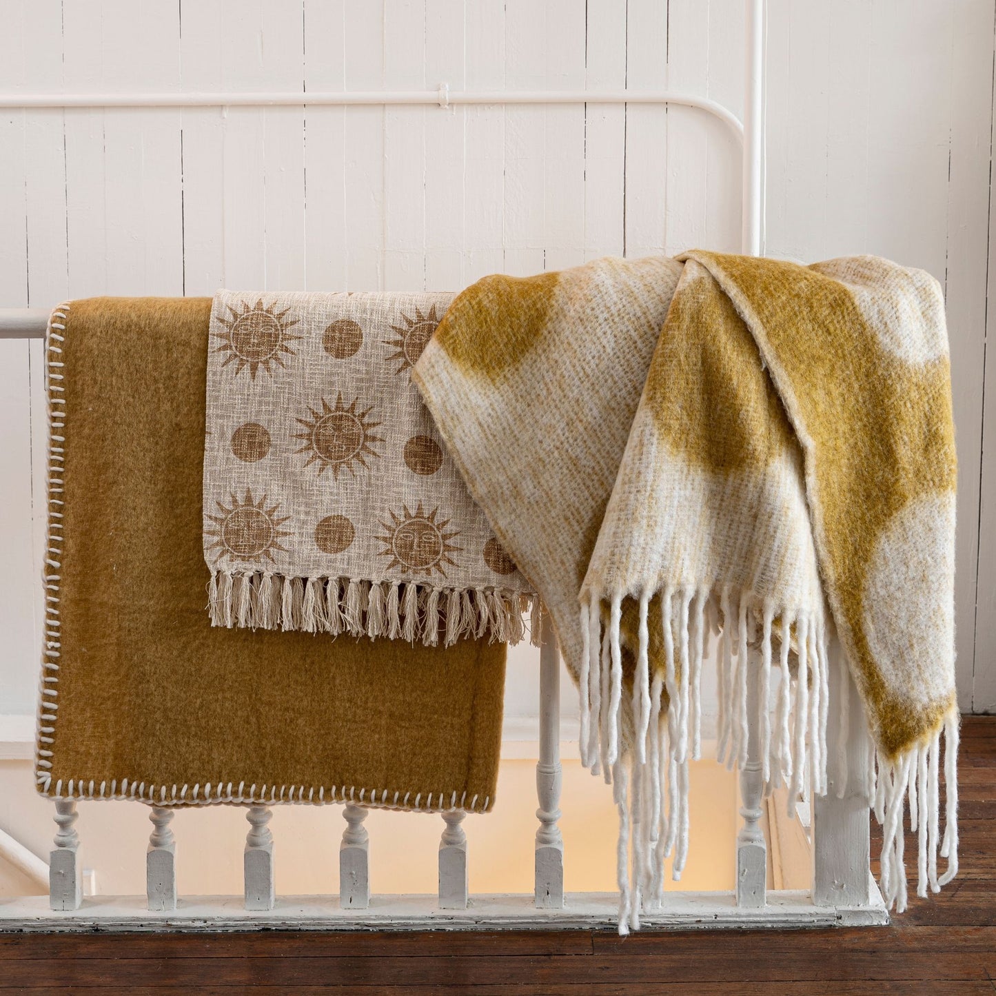 Polka Dot Mohair Throw | Pampas