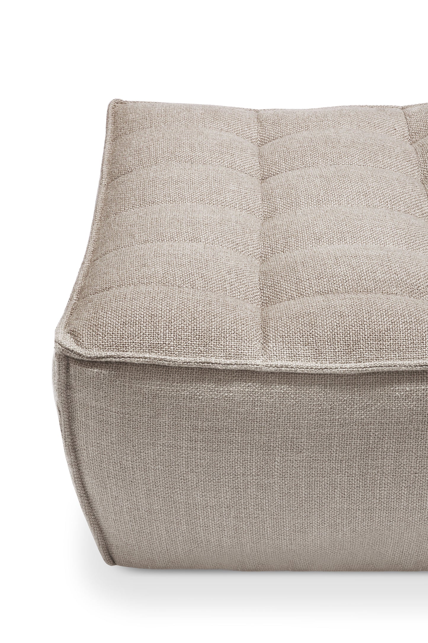 N701 footstool by Jacques Deneef | Beige