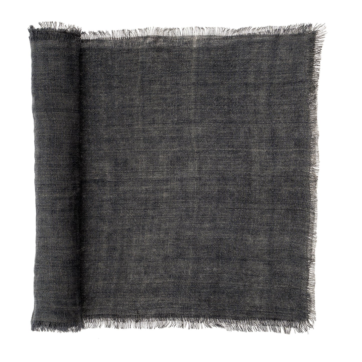 Lina Linen Runner | Coal