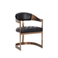 Beaumont Dining Armchair | Antique Brass