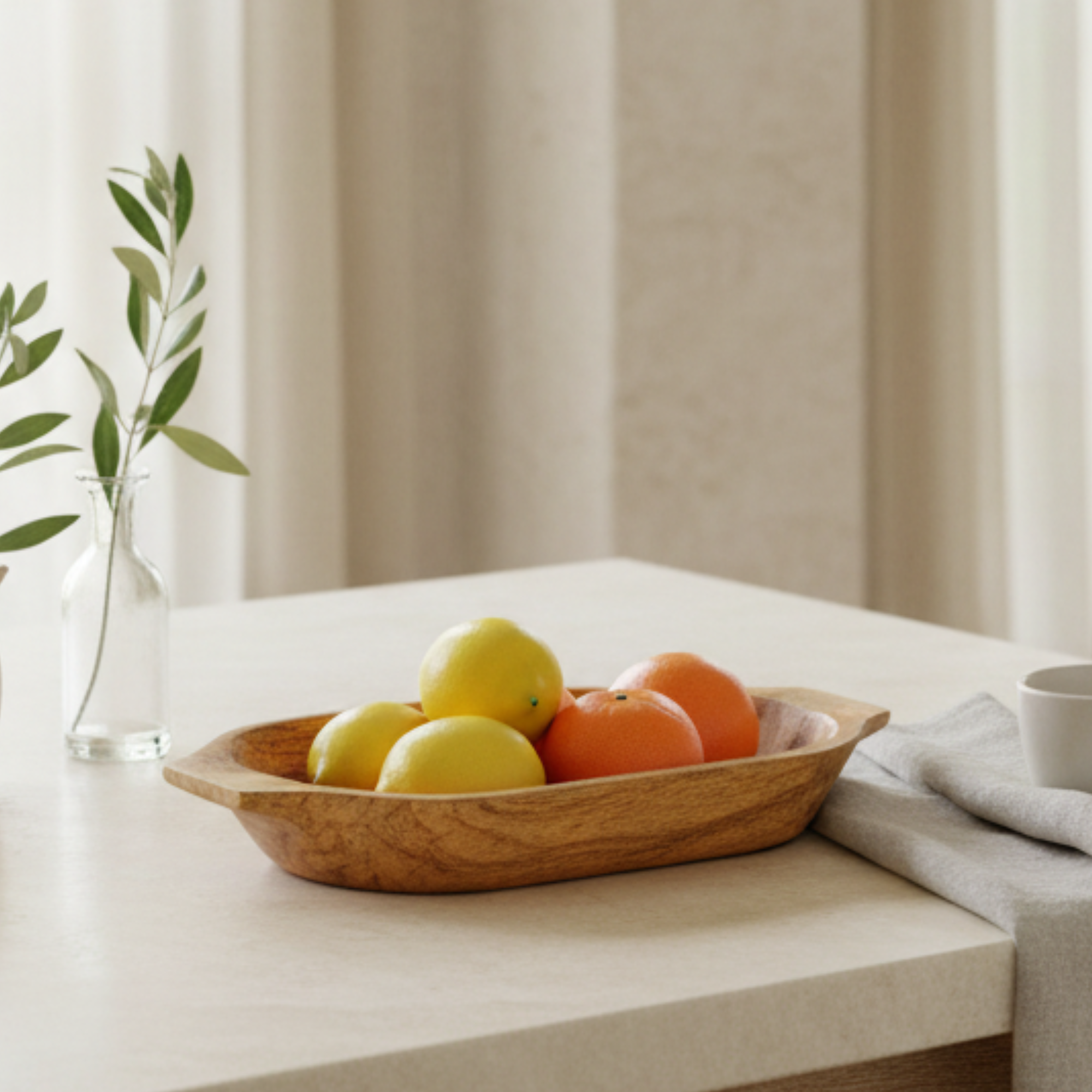 Wooden Dough Bowl | Small