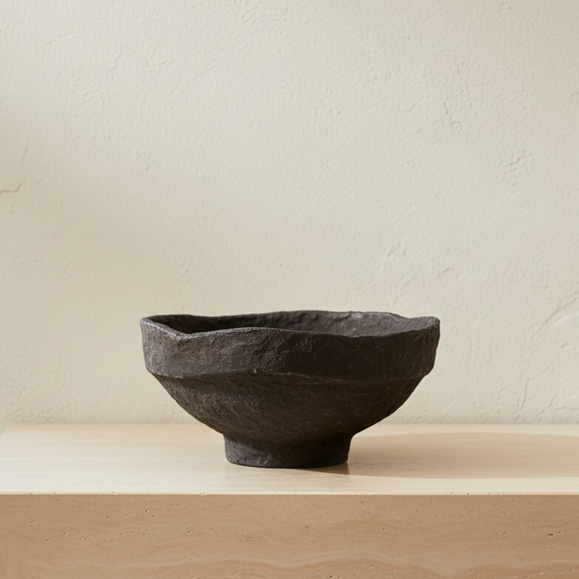 Sculptural Bowl | Medium Brown