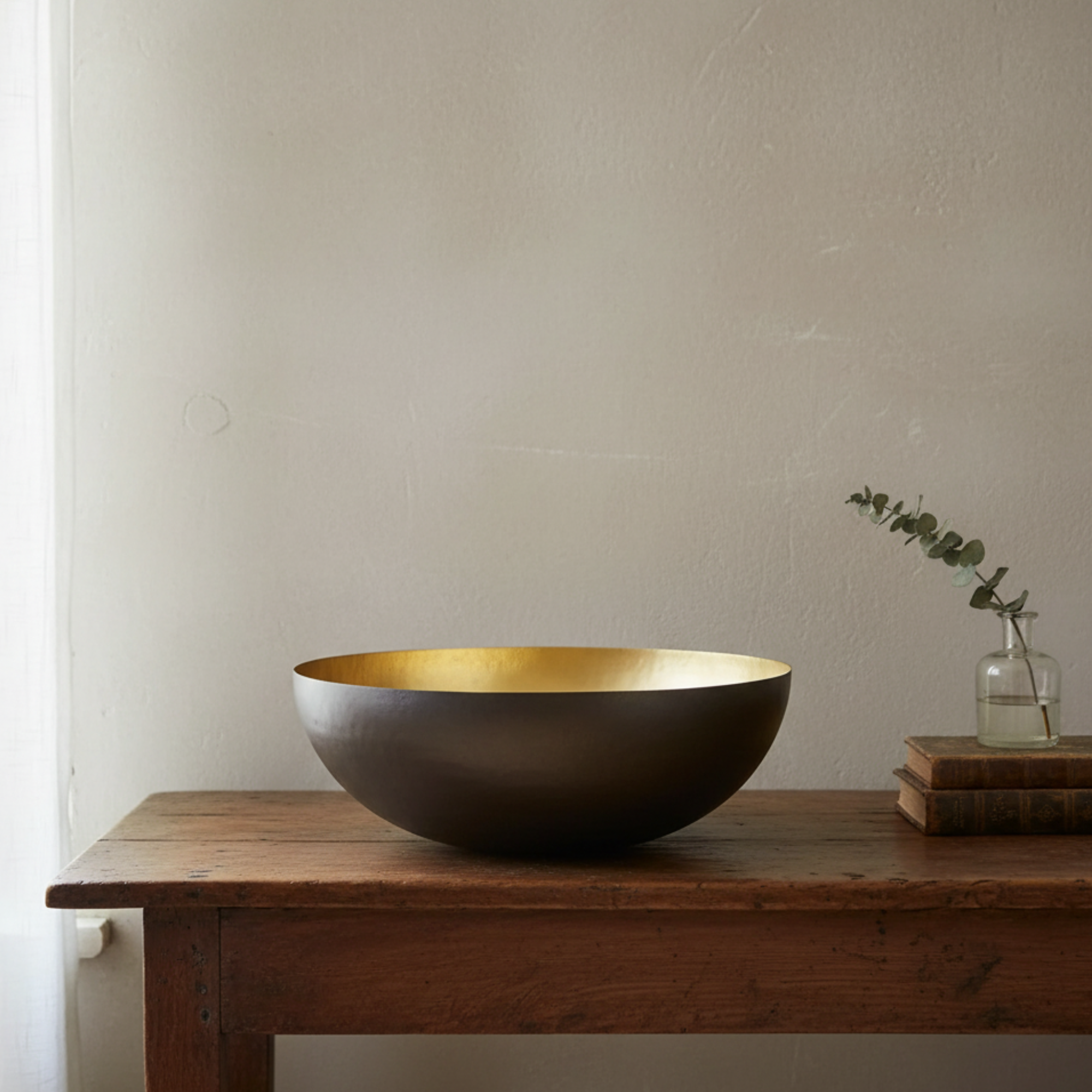 Hand Hammered Brass Bowl | 4 Sizes