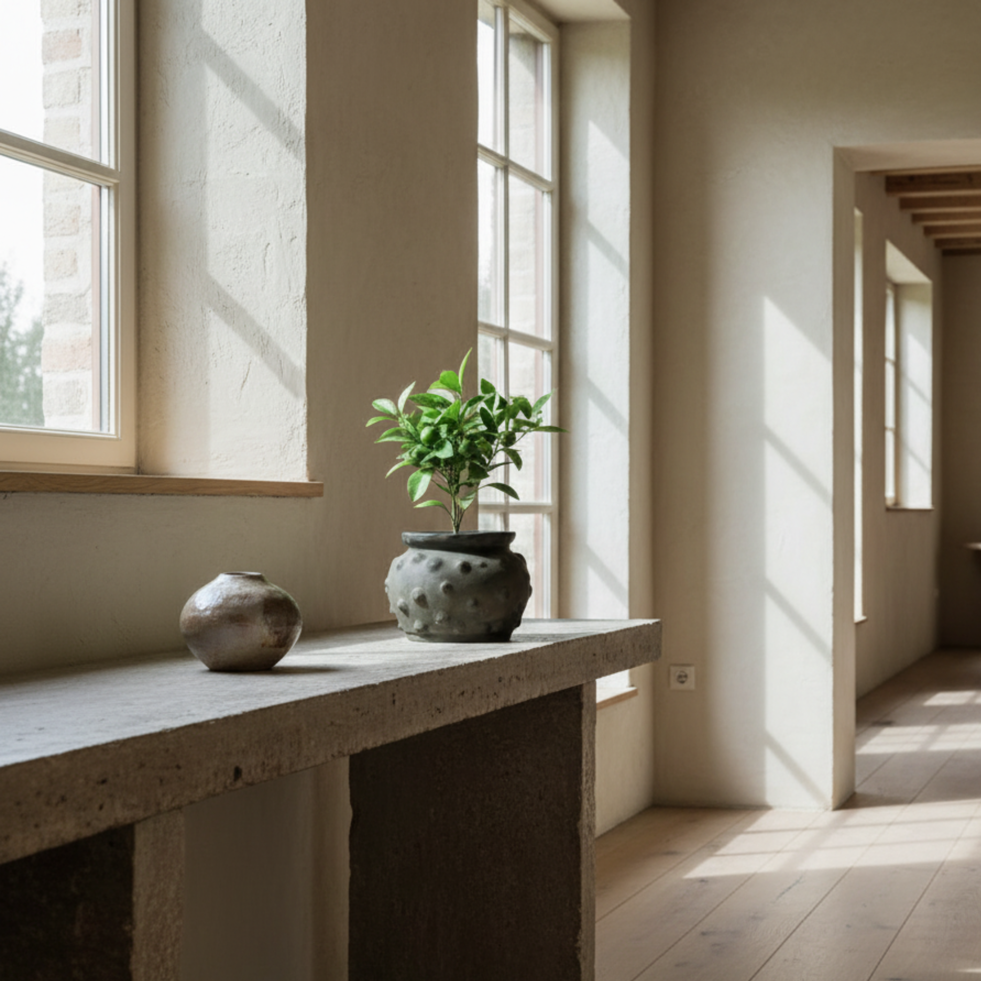 Terracotta Vase | Matte Black