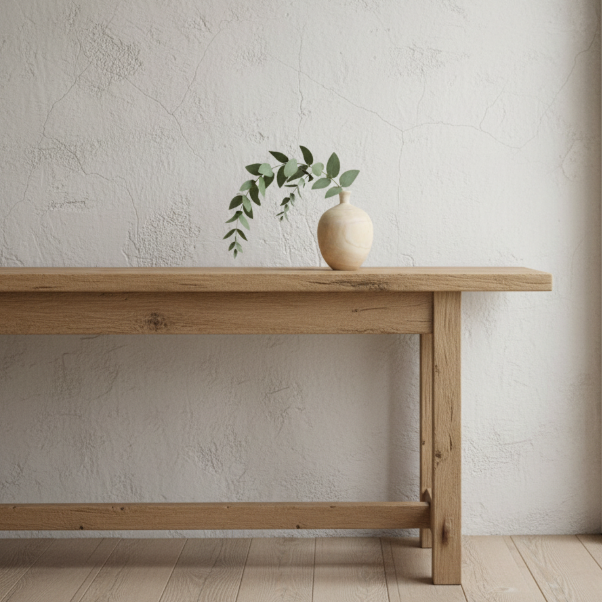 Paulownia Wood Vase | Small Natural