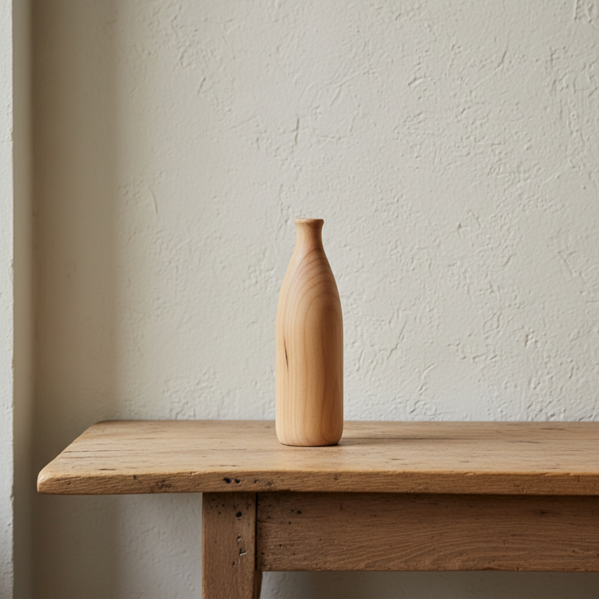 Paulownia Wood Vase | Large Natural