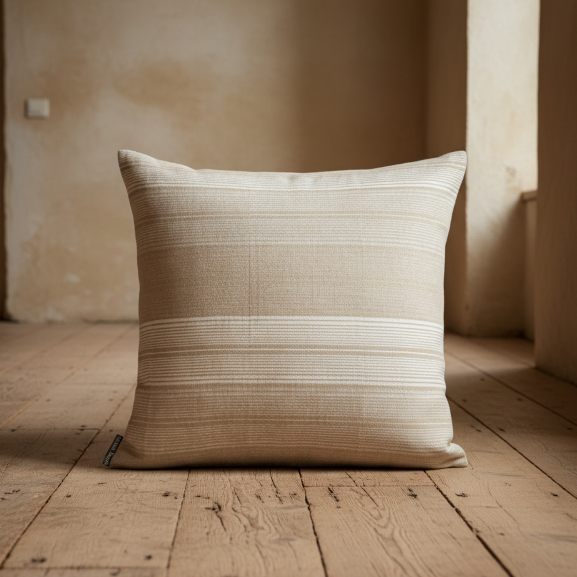 Stripes White Pillow