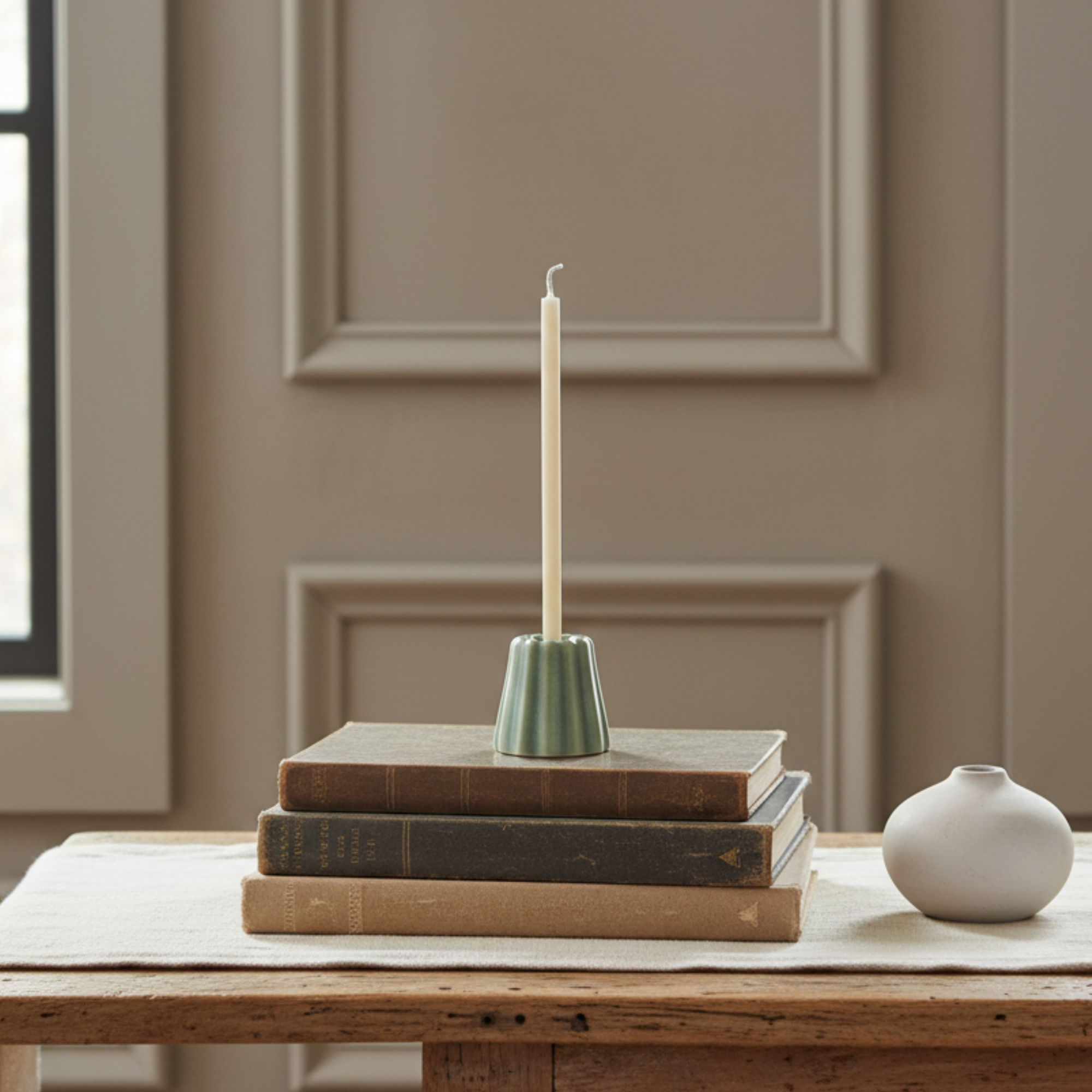 Porcelain Candle Holder