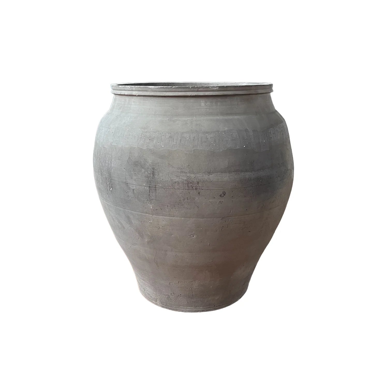 Siheyuan Water Pot | Vintage Chinese Clay Planter