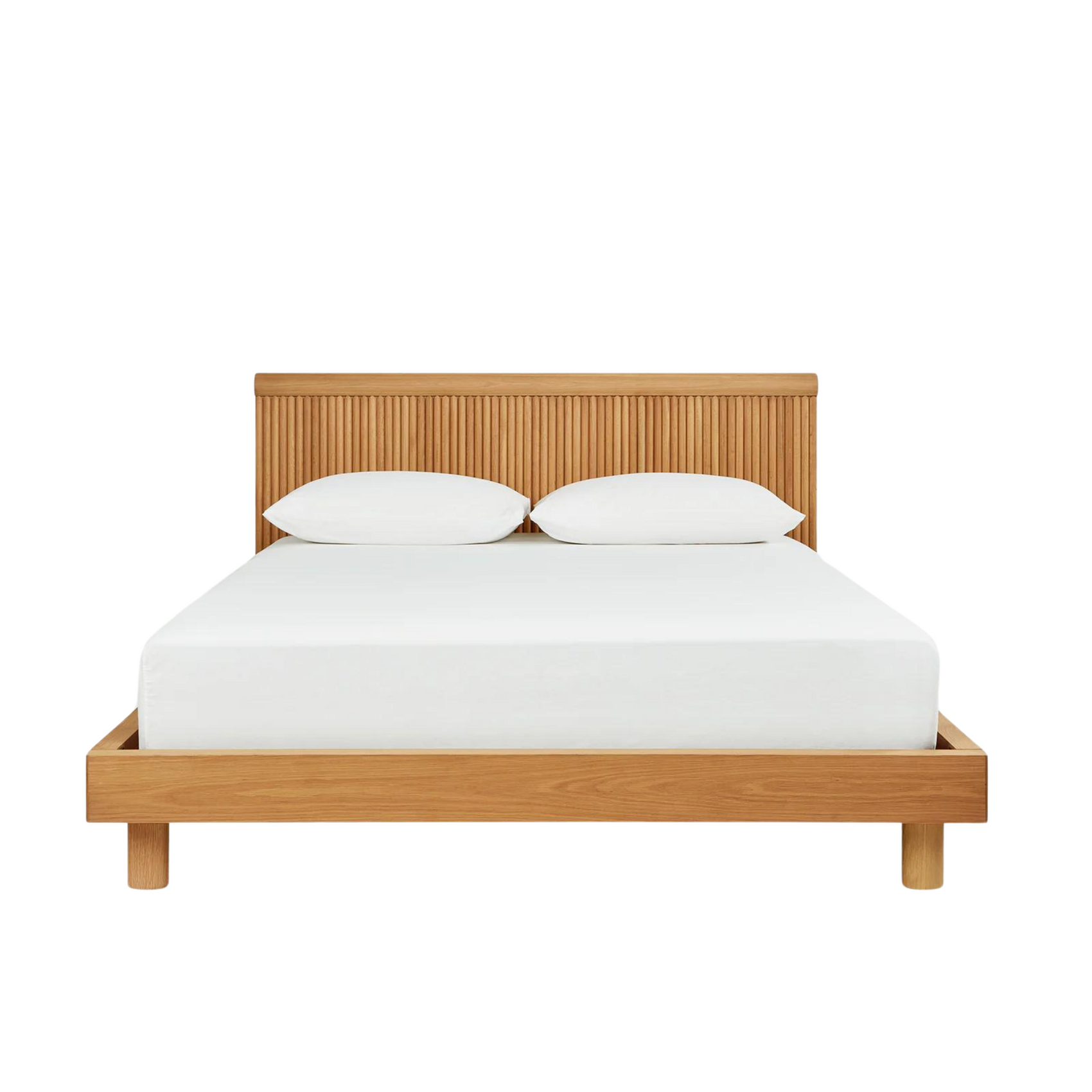 Odeon Bed White Oak | Floor Sample