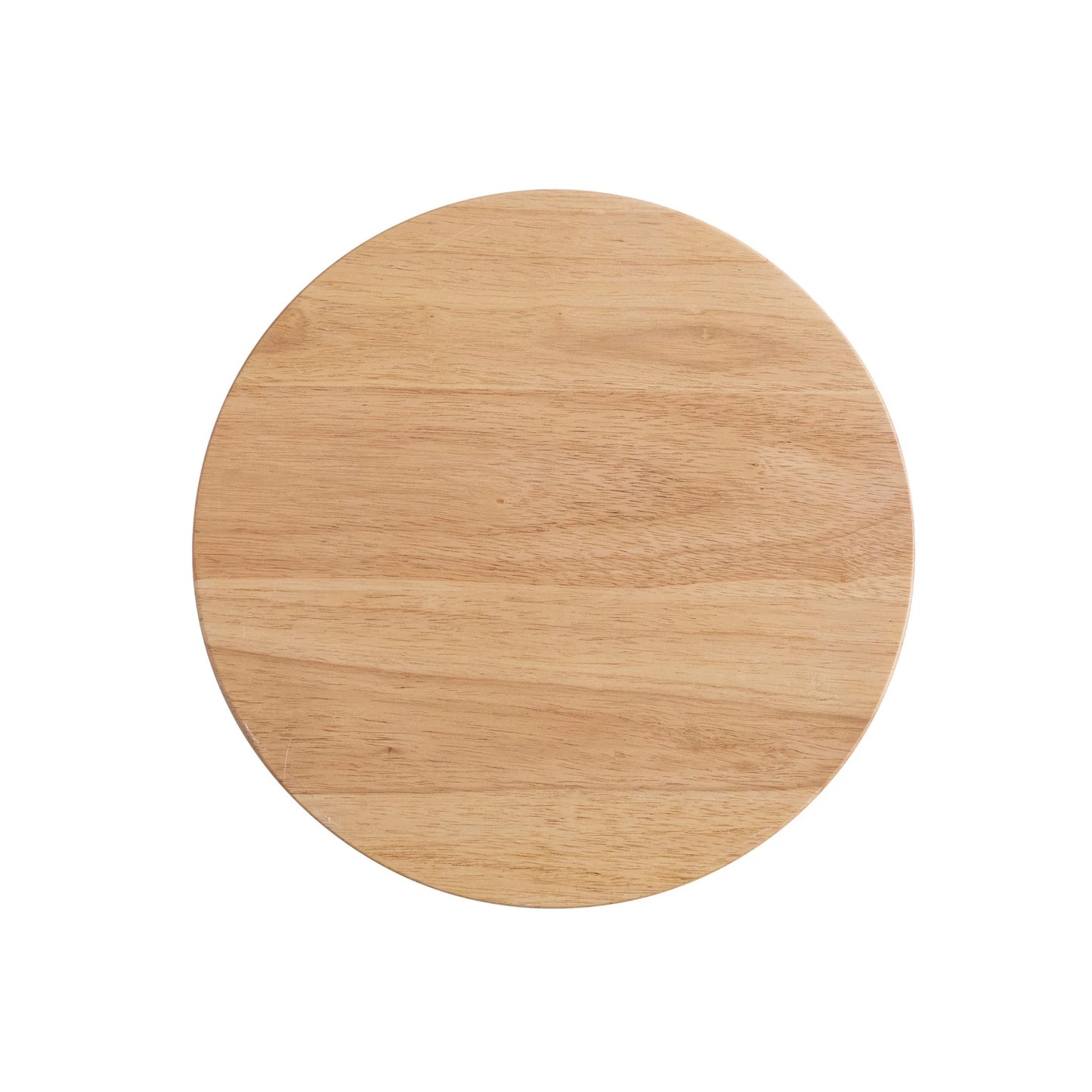 Rubberwood Cheese/Cutting Board w/ Handles | Natural