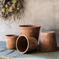 Large Terracotta Red Concrete Planter Pot