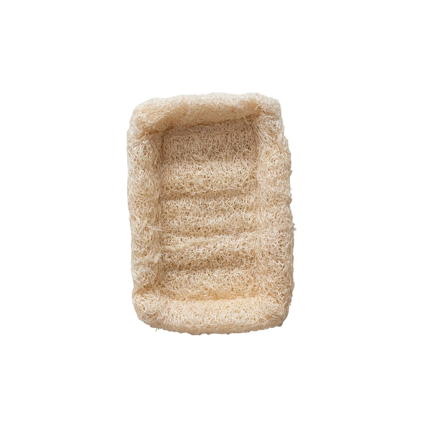 Loofah Container | Natural Small