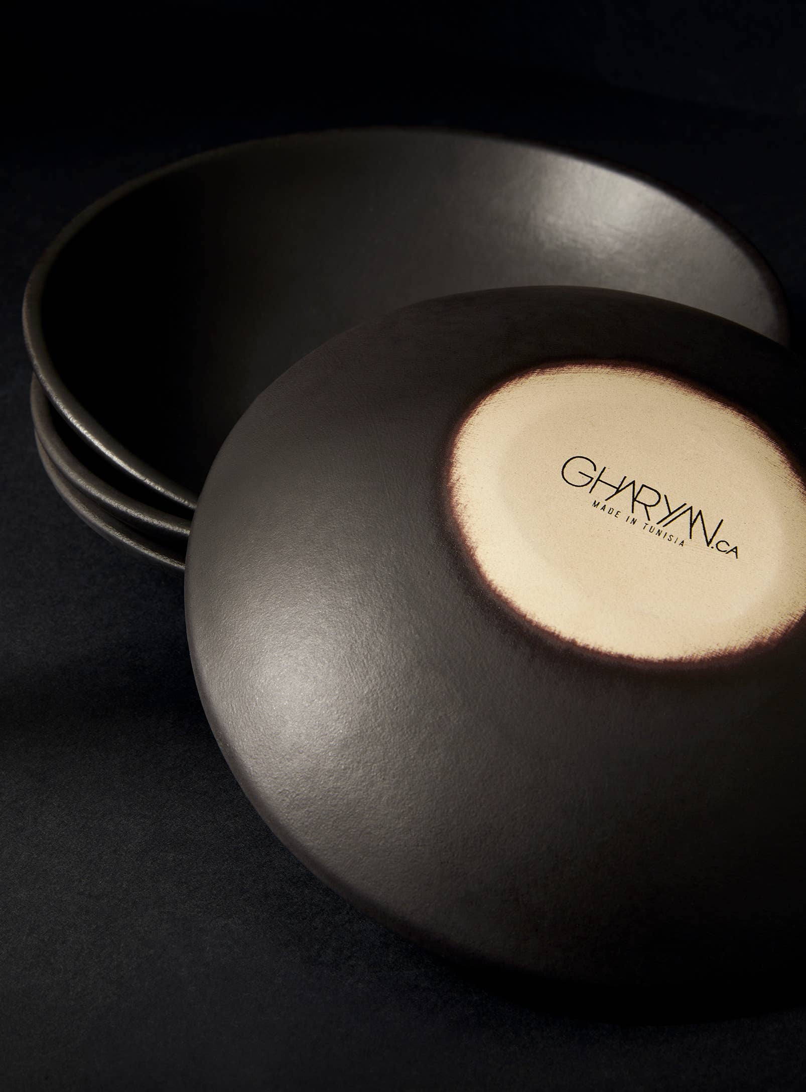 Dadasi Dessert Plate | Matte Black