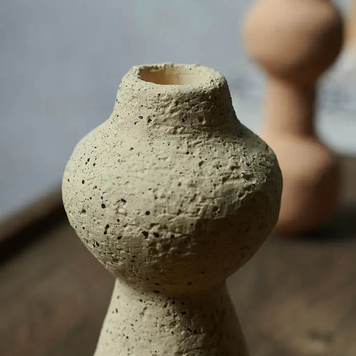 Harlo Cement Candleholder