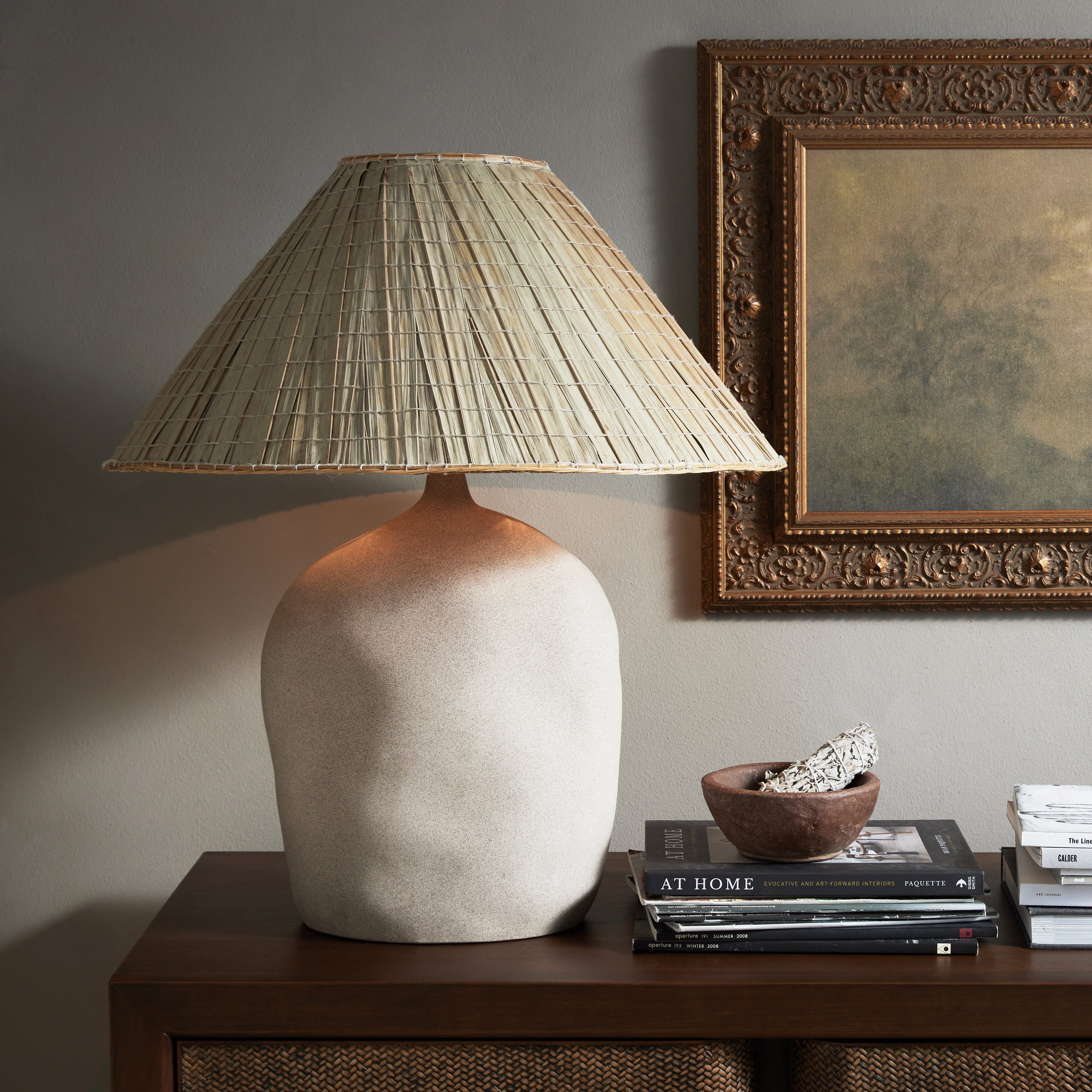 Cobb Table Lamp | Sand Porcelain Floor Sample