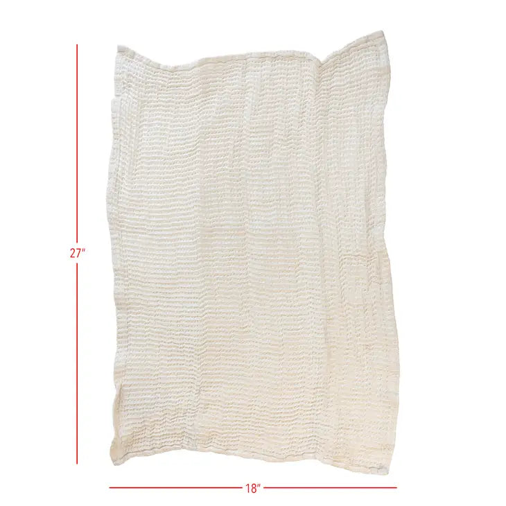 Cecily Linen Waffle Towel