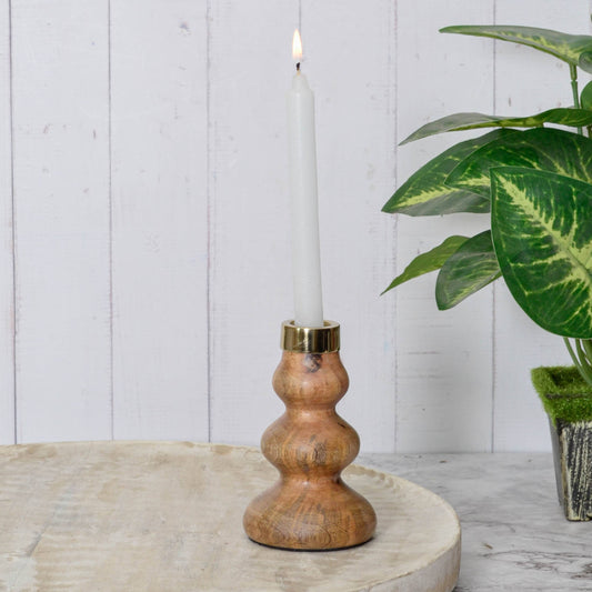 Cedar Tiered Candleholder | Small