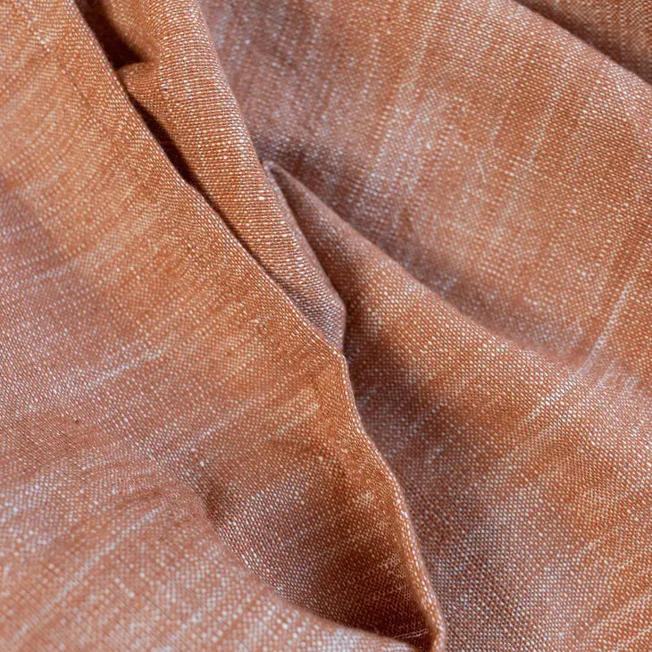 Fynn Linen Towel | Rust