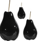 Pear | Black | Multiple Sizes