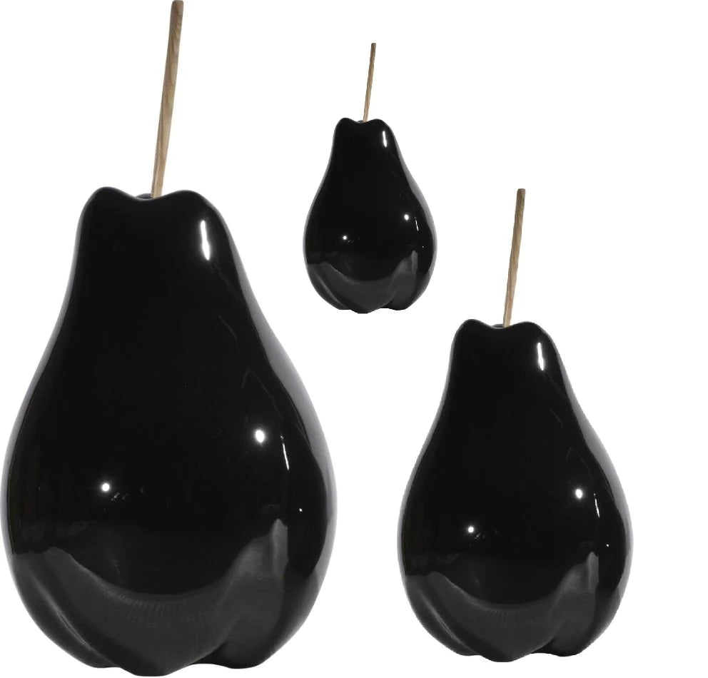 Pear | Black | Multiple Sizes