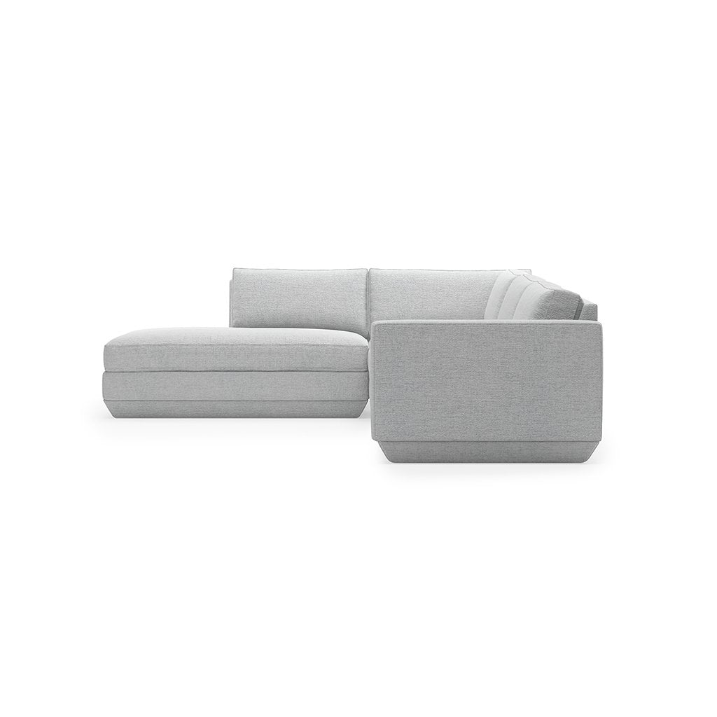 Podium 4PC Lounge Sectional A Copenhagen Fossil | Floor Sample