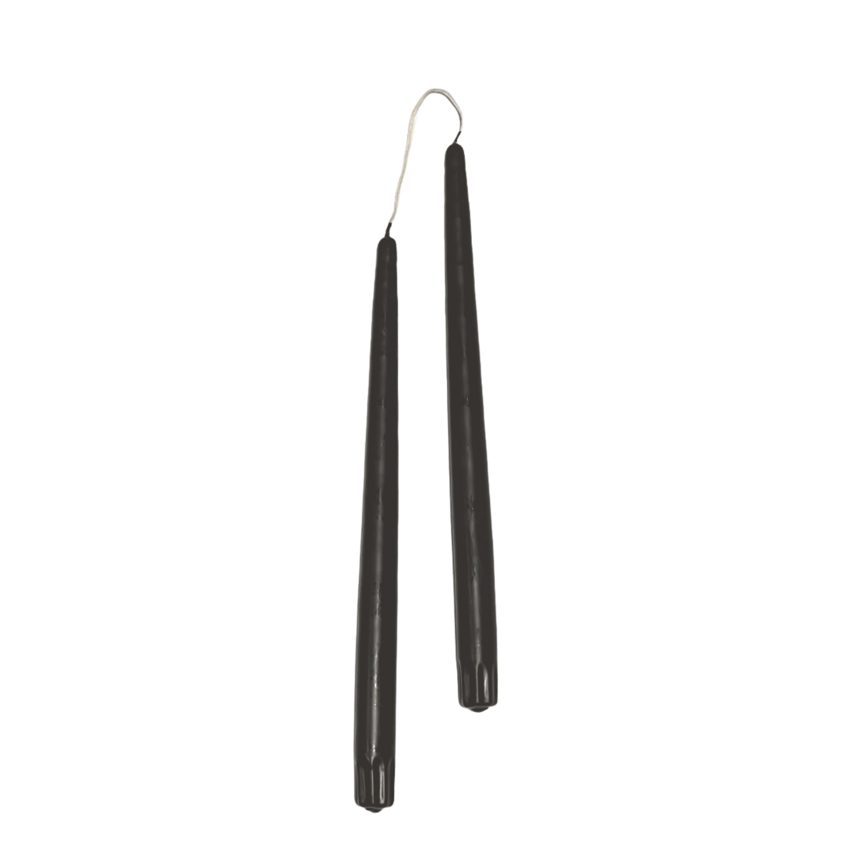 Taper Candles Pair | Black